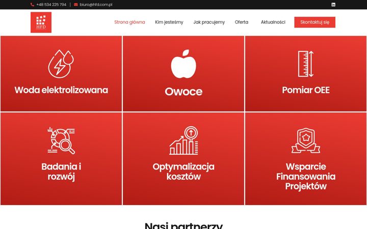 Screenshot of hfd.com.pl