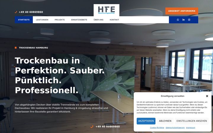 Screenshot of hfe-renovierungstechnik.de