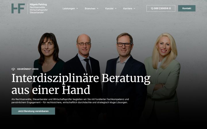 Screenshot of hfgbr.de