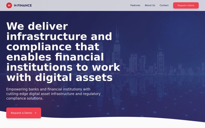 Screenshot of hfinance.co