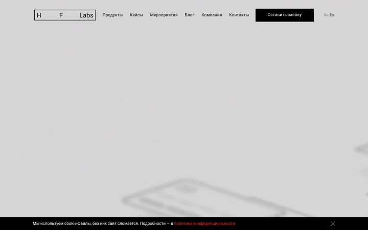 Screenshot of hflabs.ru
