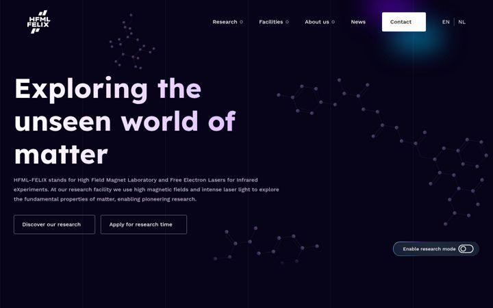 Screenshot of hfml-felix.com