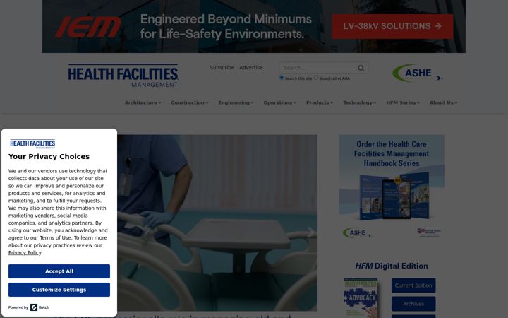 Screenshot di hfmmagazine.com