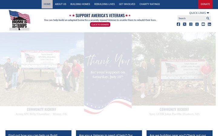 Screenshot of hfotusa.org