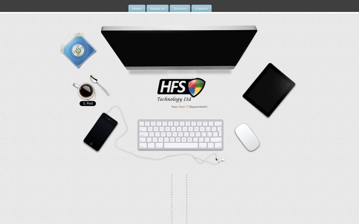 Screenshot of hfs.technology