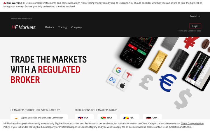 Screenshot of hftradeind.com