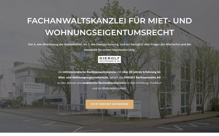 Screenshot of hg-mietrecht.de