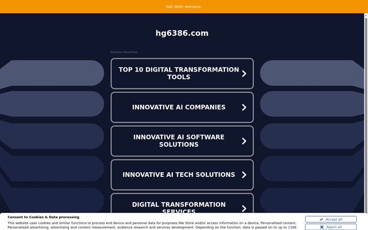 Screenshot of hg6386.com