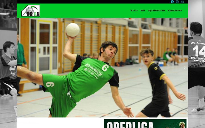 Screenshot of hgansbach.de