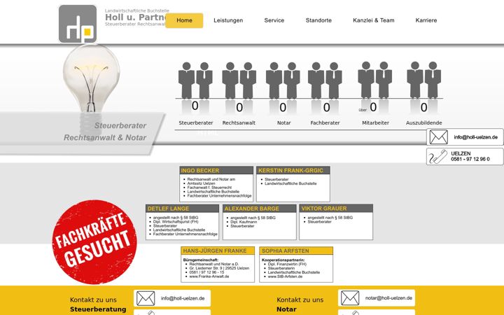 Screenshot of hgb-uelzen.de