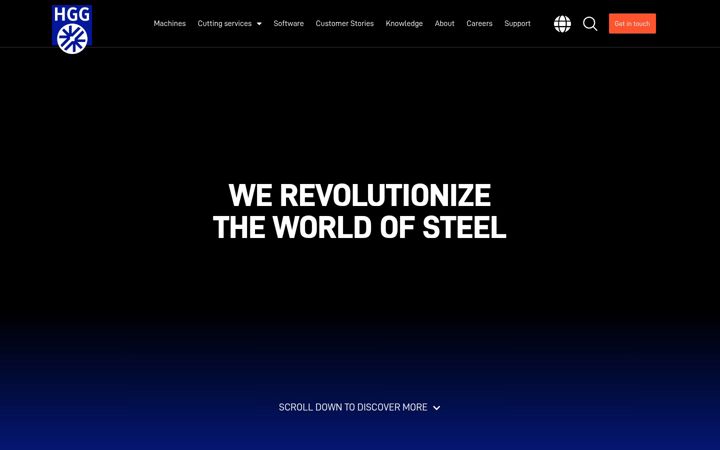 Screenshot of hgg-group.com
