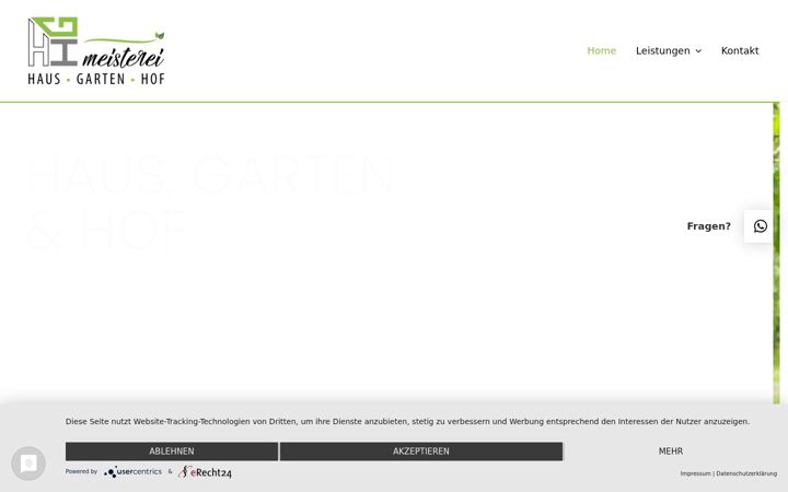 Screenshot of hgh-meisterei.de