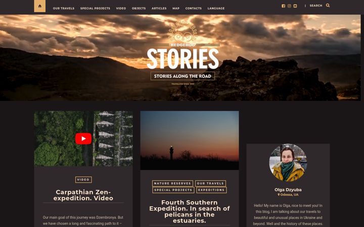 Screenshot of hghstories.com