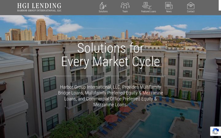 Screenshot of hgilending.com