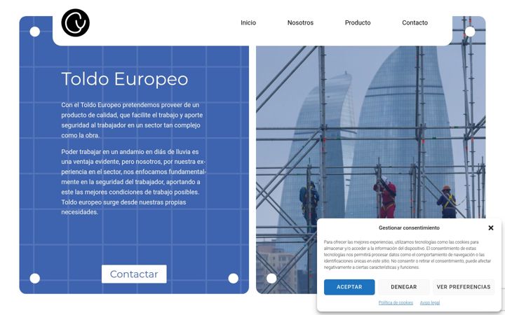Screenshot of hginnova.com