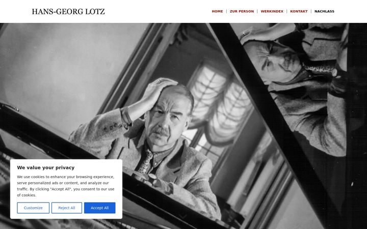 Screenshot of hglotz.de