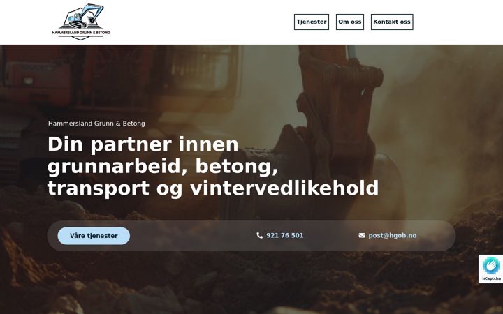 Screenshot of hgob.no