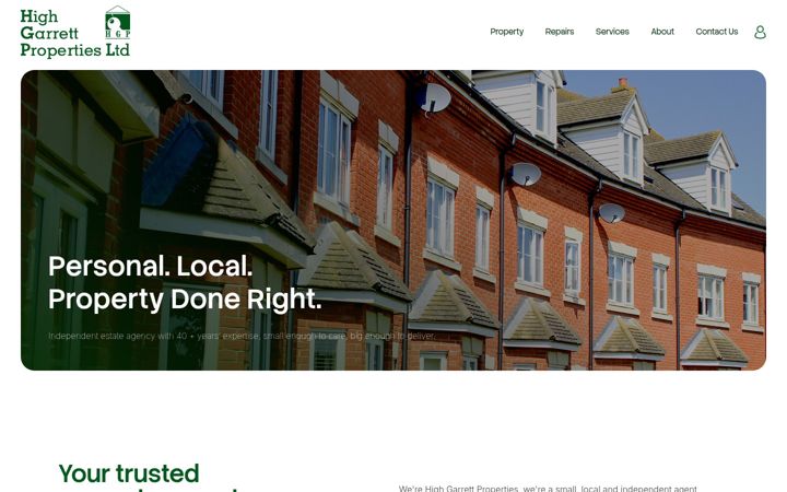 Screenshot of hgp-ltd.co.uk