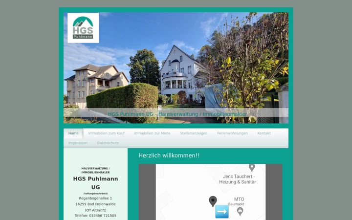 Screenshot of hgs-puhlmann.de