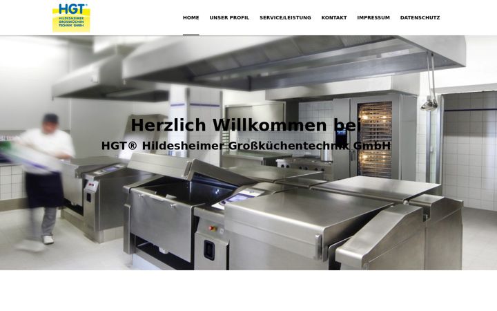 Screenshot of hgt-grosskuechentechnik.de