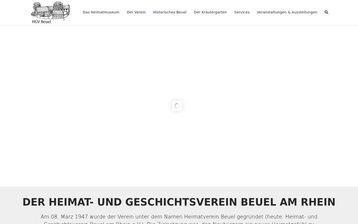 Screenshot of hgv-beuel.de