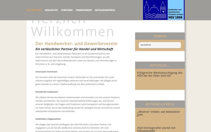 Screenshot of hgv-floersheim.de