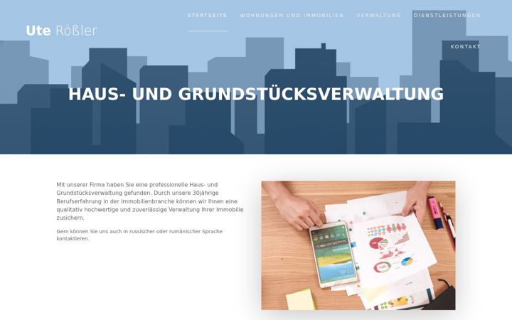 Screenshot of hgv-roessler.de