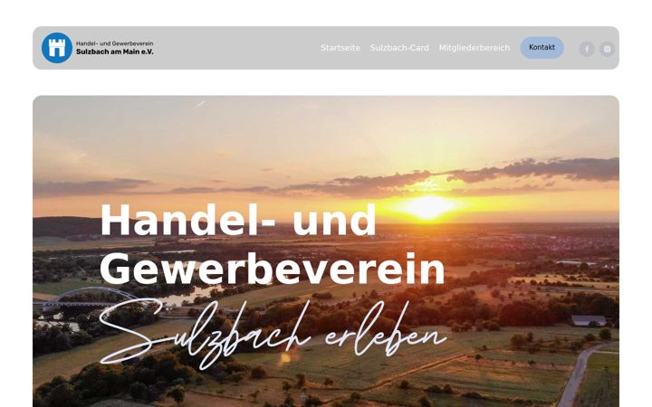Screenshot of hgv-sulzbach.de