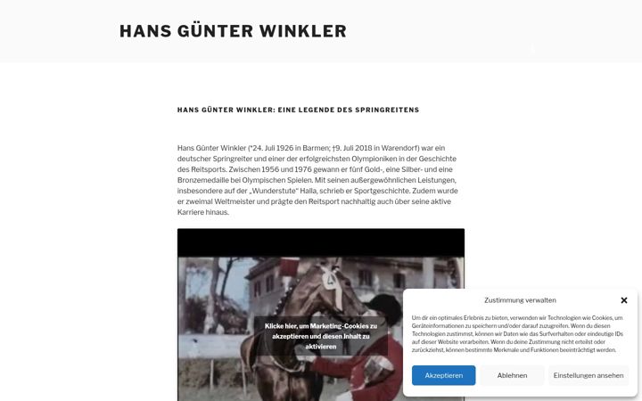 Screenshot of hgwinkler.de