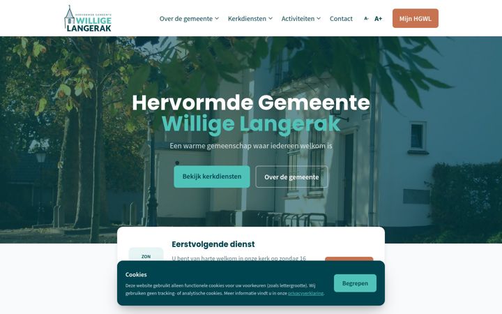 Screenshot of hgwl.nl