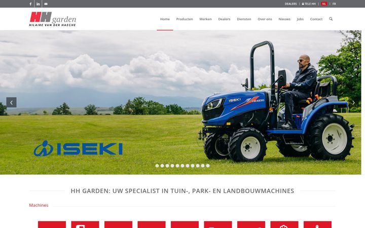 Screenshot of hh-garden.be