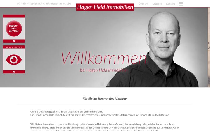 Screenshot of hh-immob.de