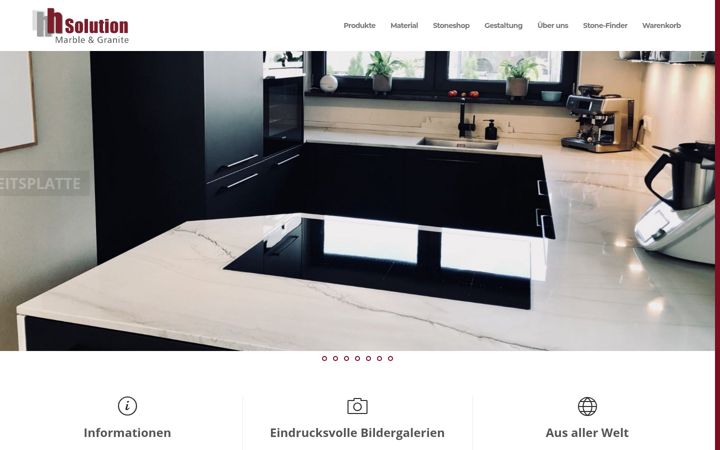 Screenshot of hh-solution.com
