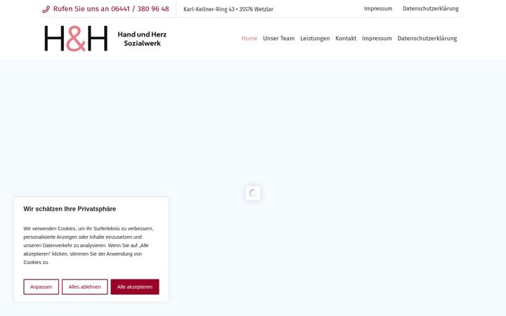 Screenshot of hh-sozialwerk.de