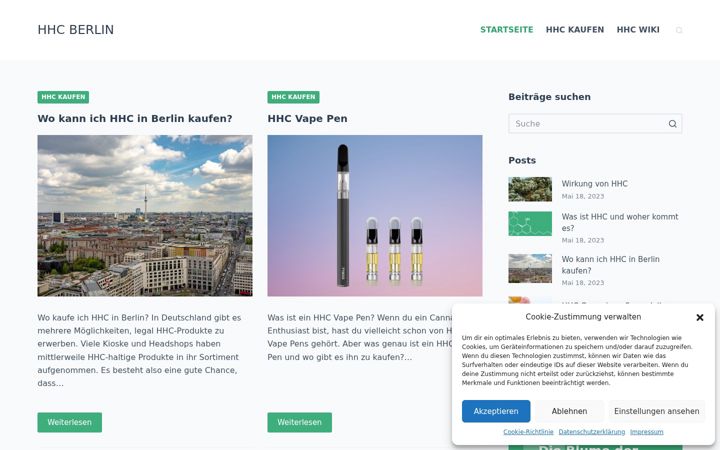 Screenshot of hhc-berlin.com