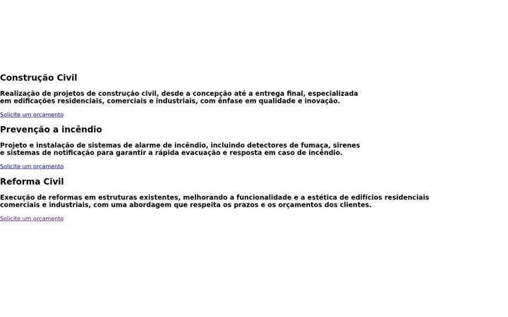 Screenshot of hhdengenharia.com
