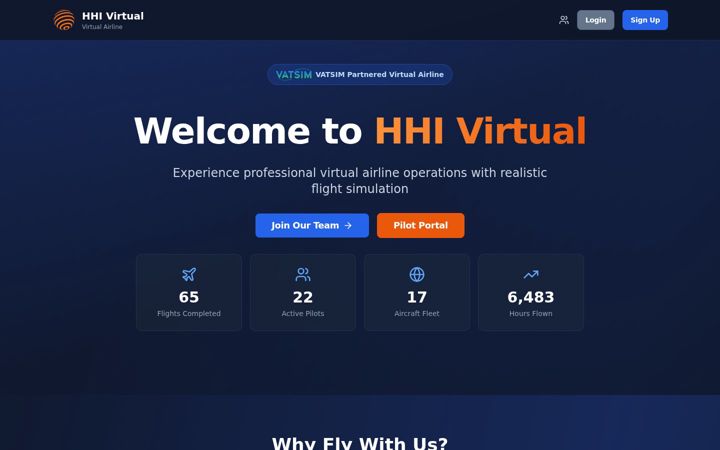 Screenshot of hhi-virtual.com