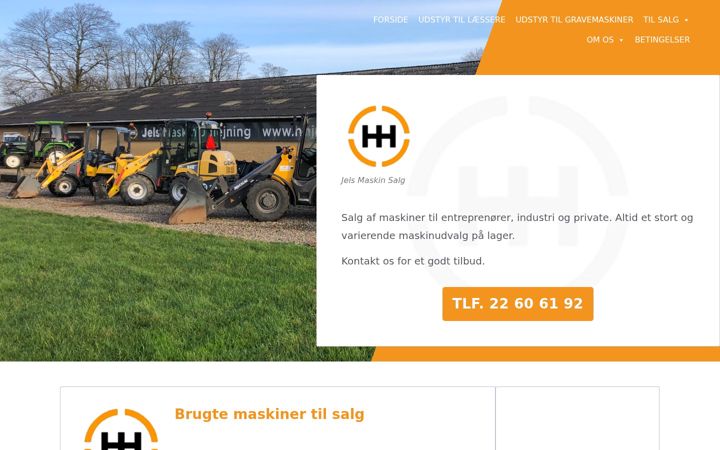 Screenshot of hhjmu.dk