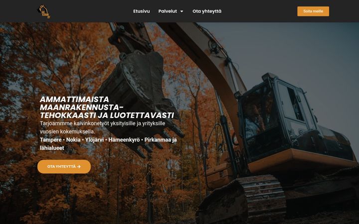 Screenshot of hhkaivin.fi