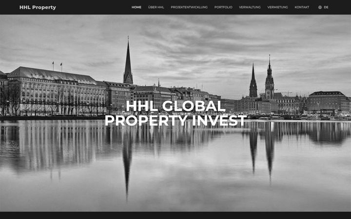 Screenshot of hhlproperty.de