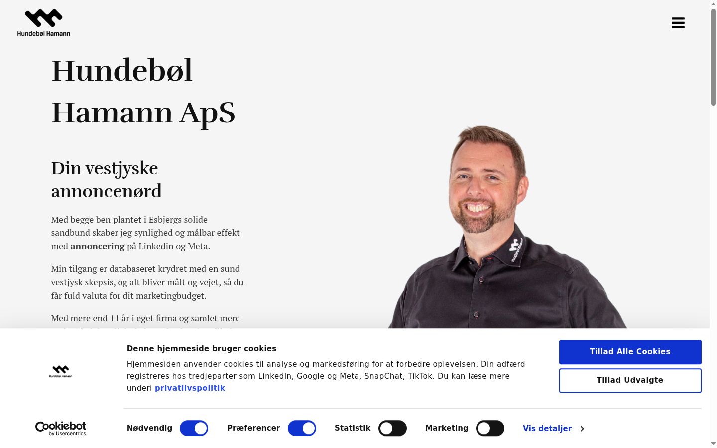 Screenshot του banner συγκατάθεσης που εμφανίστηκε πριν από οποιαδήποτε αλληλεπίδραση