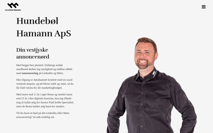 Screenshot of hhmn.dk