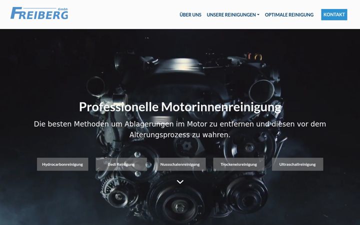 Screenshot of hho-motorreinigung.de