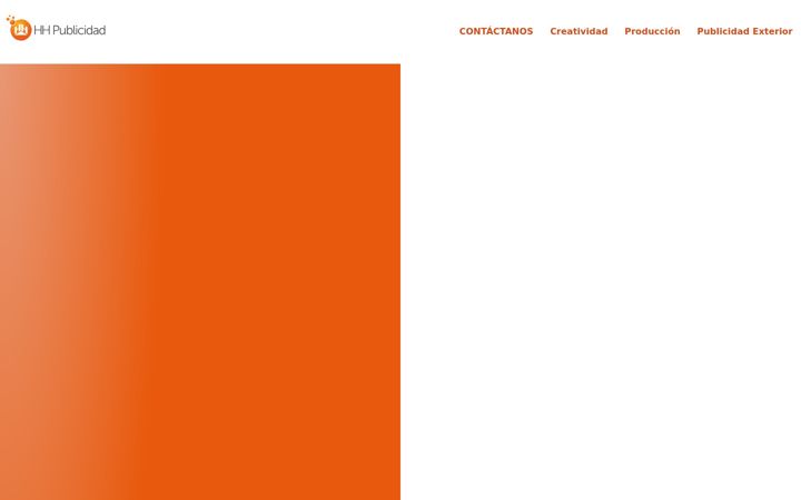 Screenshot of hhpublicidad.es