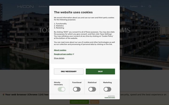 Screenshot of hi-con.com