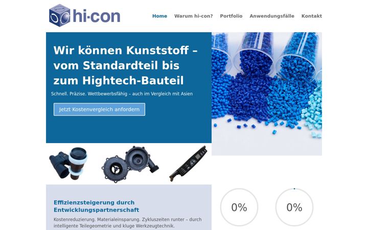 Screenshot of hi-con.de