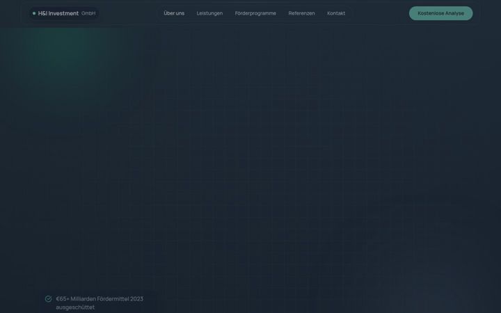 Screenshot of hi-investment-gmbh.de