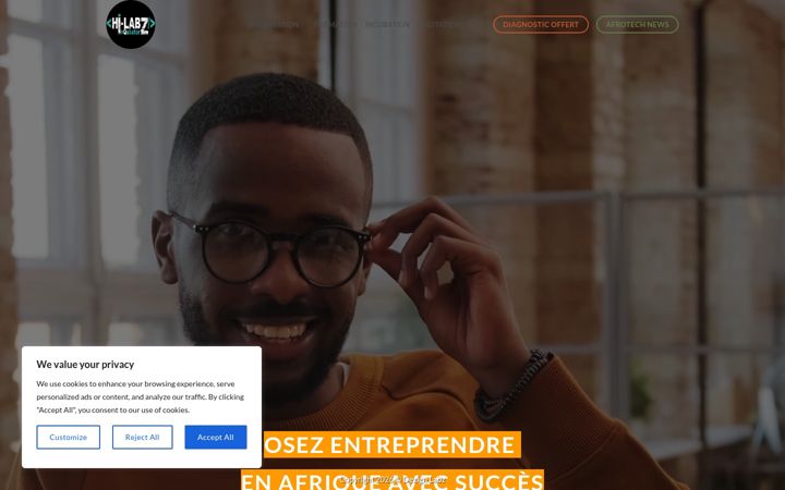 Screenshot of hi-labz.com