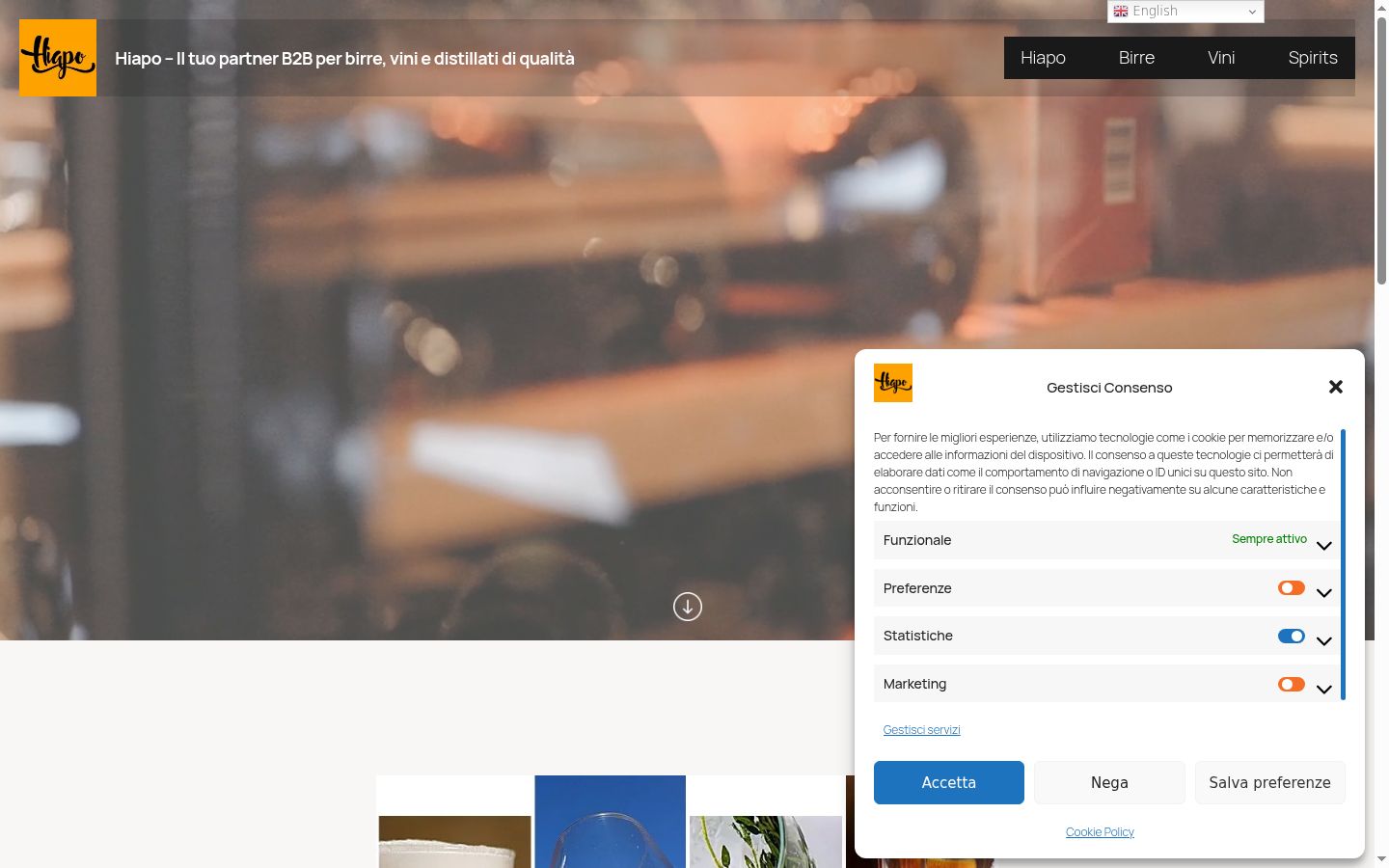 Screenshot des Einwilligungsbanners vor jeglicher Interaktion