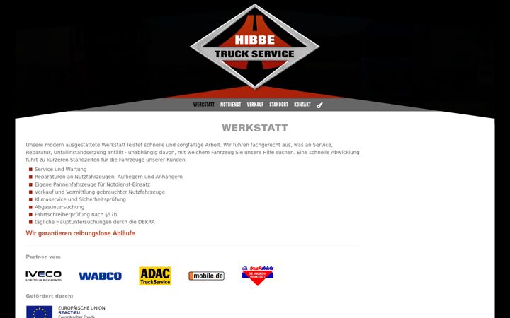 Screenshot of hibbe.net